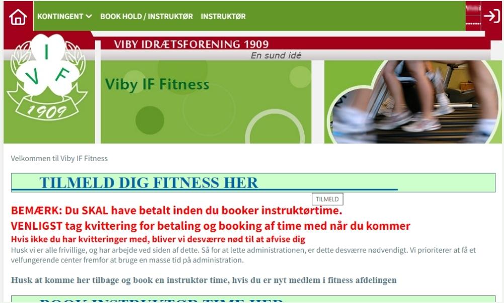 Gå til Klubmodulet - Viby IF Fitness